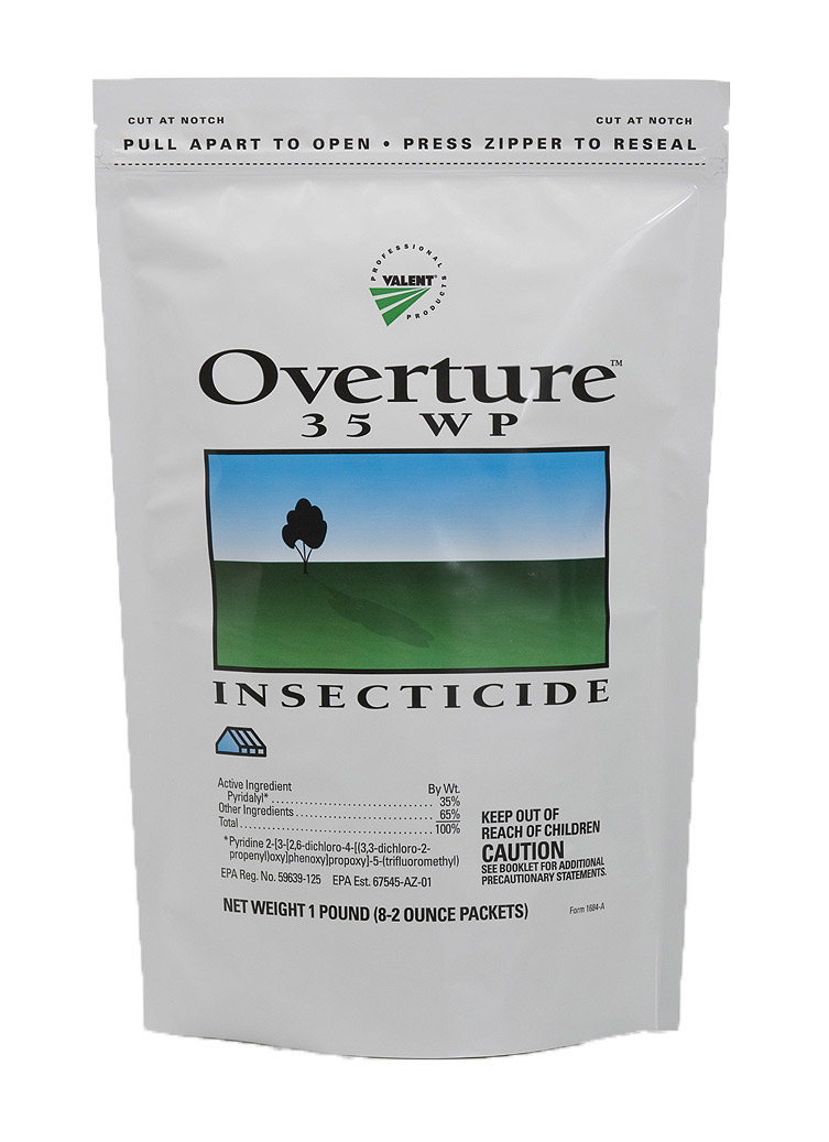 Overture® 35 WP 16 oz (8 x 2 oz) Bag - 8 per case - Insecticides